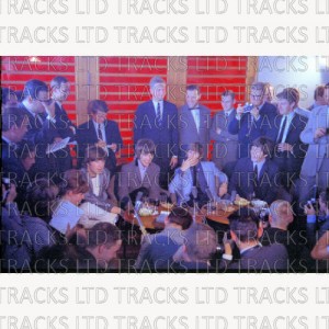 002705 - The Beatles At A Press Conference Stockholm, Sweden 28th July 1964